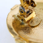 Chanel Coco Mark Vintage Gold Plated 97 a 20.2 g Earrings — view 7