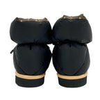 Louis Vuitton Pillow Line Monogram Boots Short Shoes Nylon Black Brown — view 5