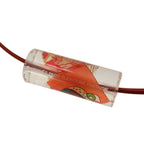 Hermes Licinee Choker Plastic Wire Orange Accessories 0274 — view 3