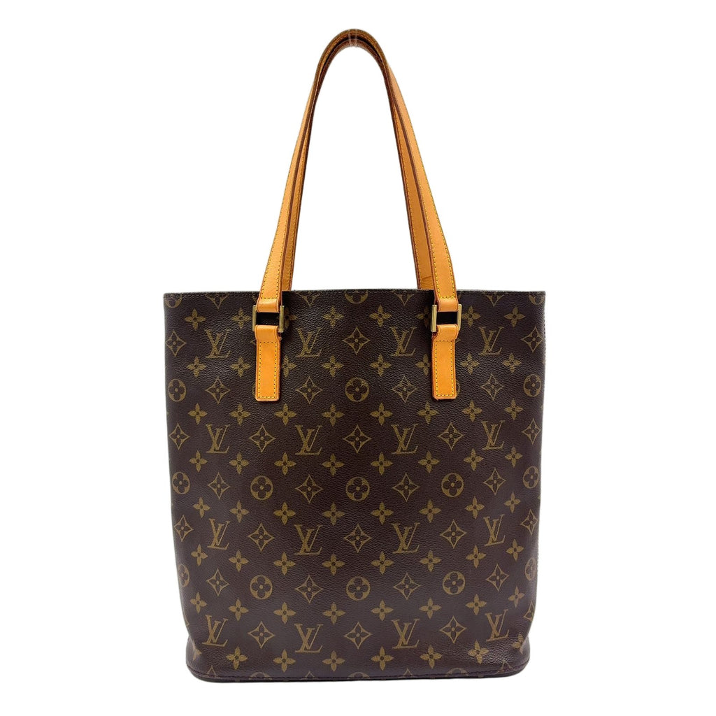 Louis Vuitton Vavin GM Monogram Leather Brown Tote Gold