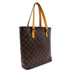 Louis Vuitton Vavin GM Monogram Leather Brown Tote Gold — view 2
