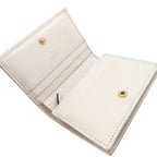 Gucci Horsebit GG Supreme Leather Beige Compact Wallet Bifold — view 4