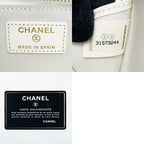 Chanel Quilted Ap0221 White Coco Mark Coin Case Key Caviar Leather — view 5