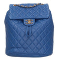 Chanel Quilted Lambskin Chain Daypack Rucksack
