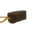 Louis Vuitton Blois Monogram Logo Pattern Leather Shoulder Bag Pochette Brown — view 7