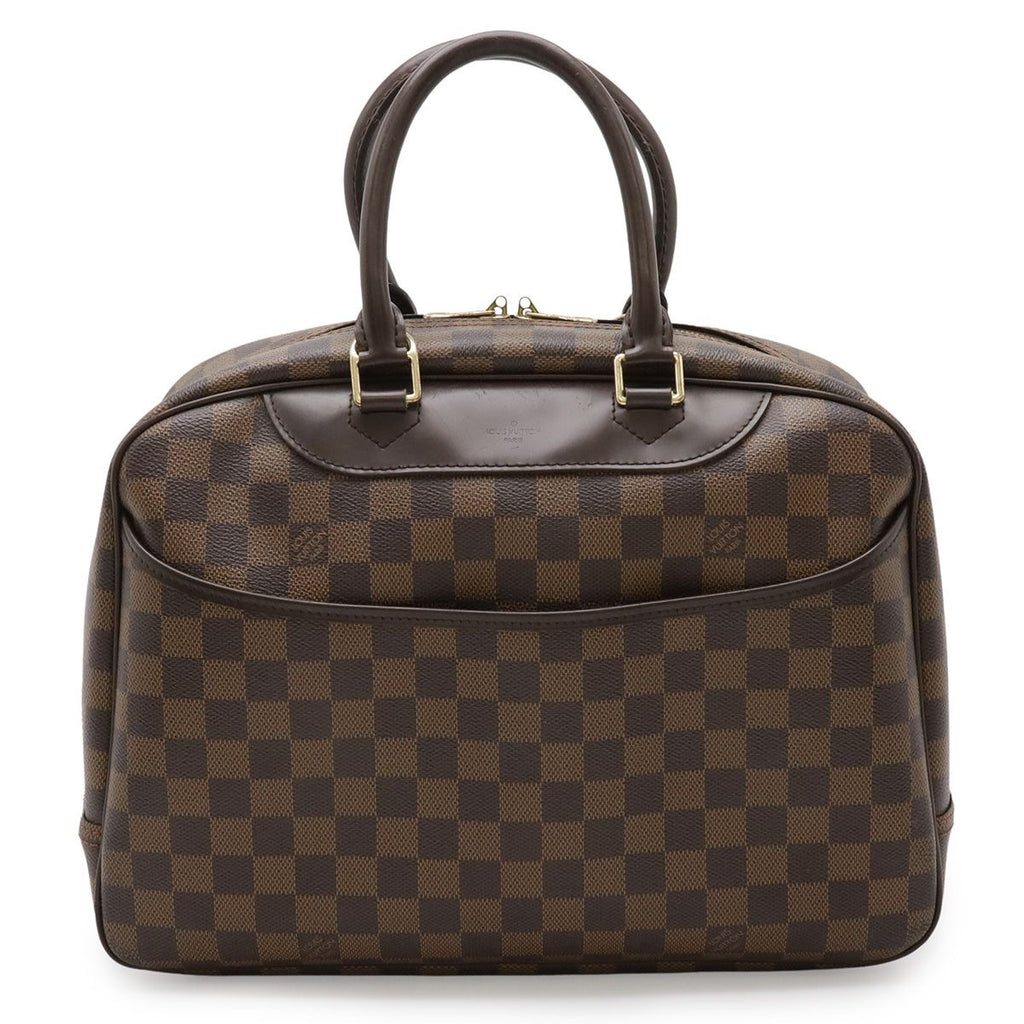 Louis Vuitton Damier Deauville Bowling Vanity Mini Boston Bag SP Order
