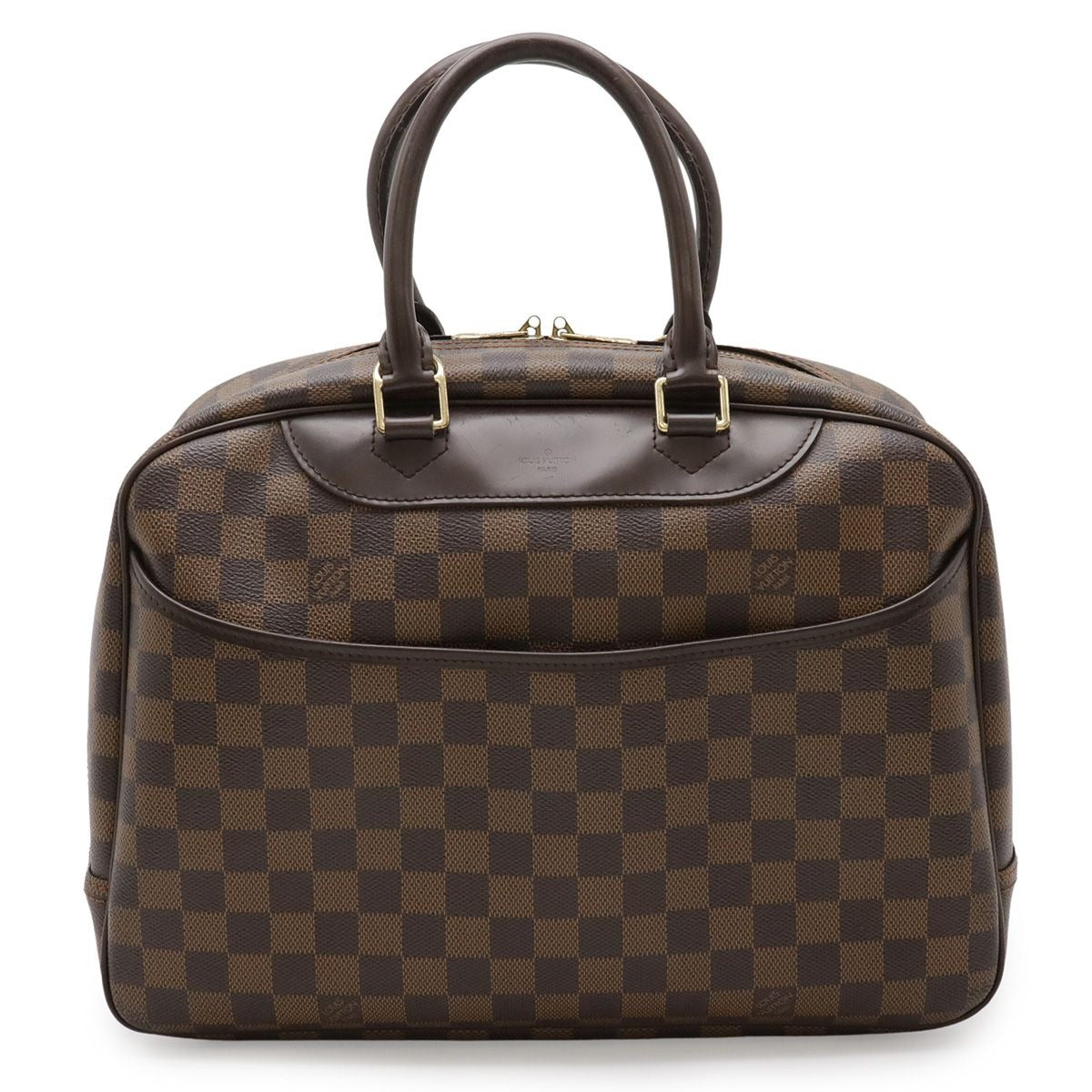 Louis Vuitton Damier Deauville Bowling Vanity Mini Boston Bag SP Order