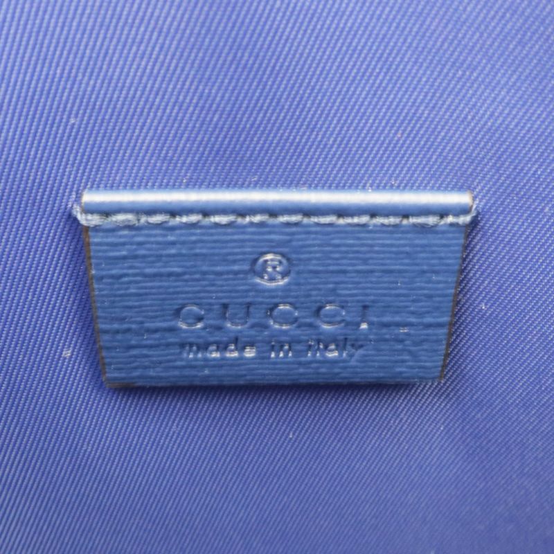 Guccix Oshkosh Collaboration Bag Blue Stripe Children's Line — view 7