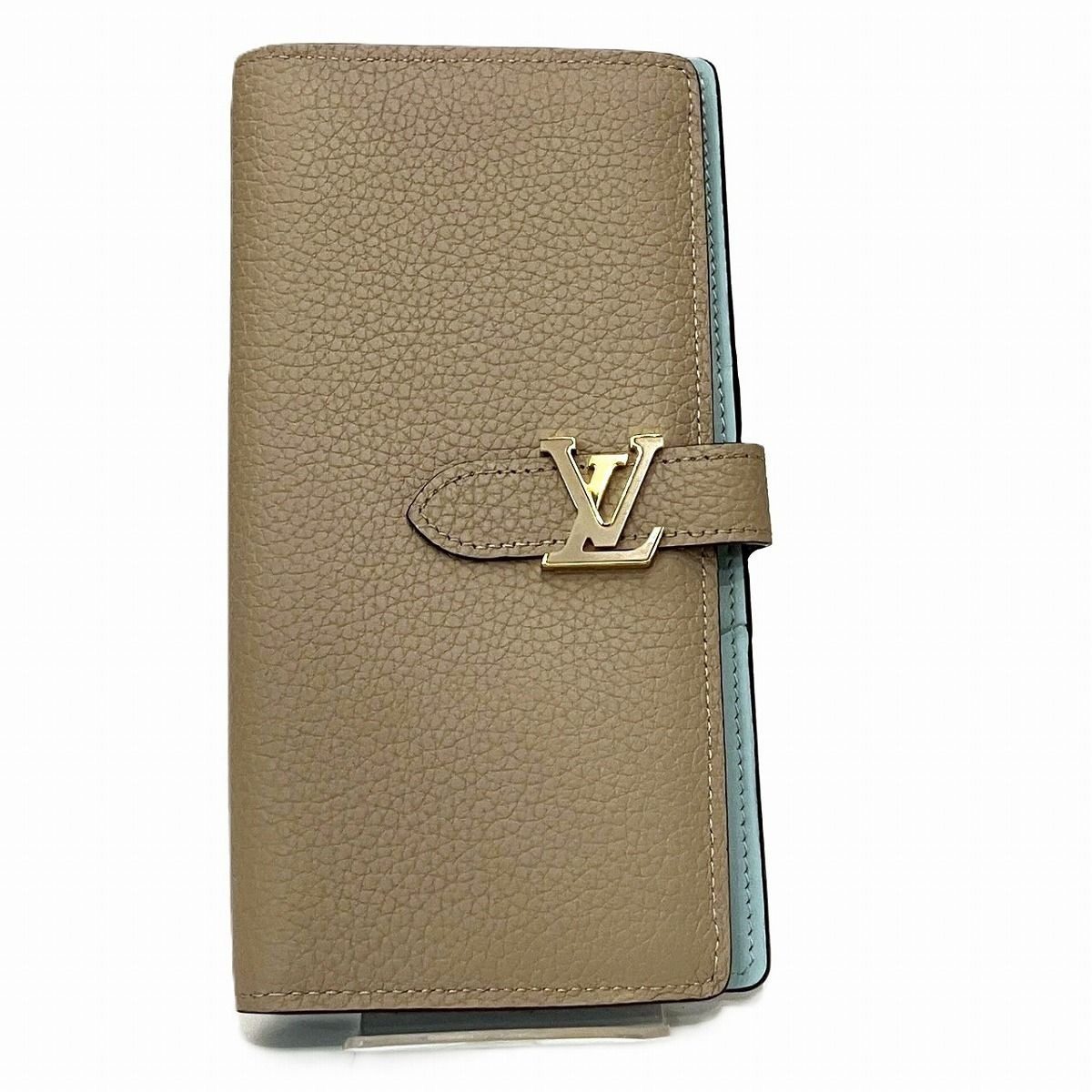 Louis Vuitton Vertical Wallet Taurillon Leather