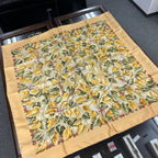 Hermes Carre 90 Yellow Silk Mulberry Tree — view 2
