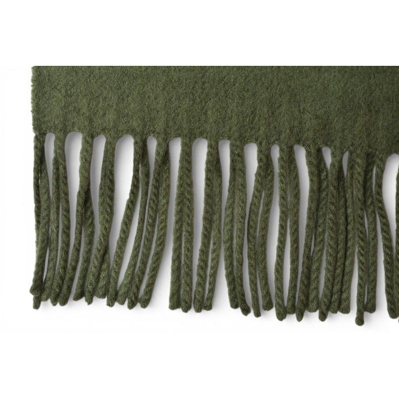 Dior Scarf Vintage Winter Wool Moss Green — view 2