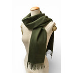 Dior Scarf Vintage Winter Wool Moss Green — view 6