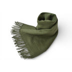 Dior Scarf Vintage Winter Wool Moss Green