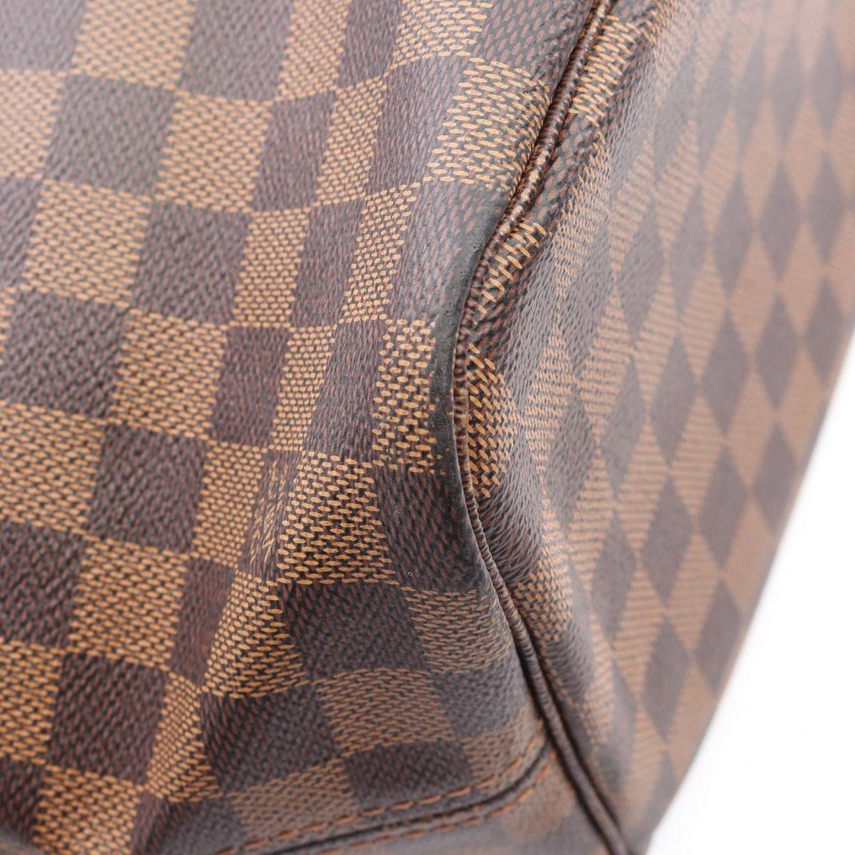 Louis Vuitton Tote Neverfull MM Canvas Leather — view 7