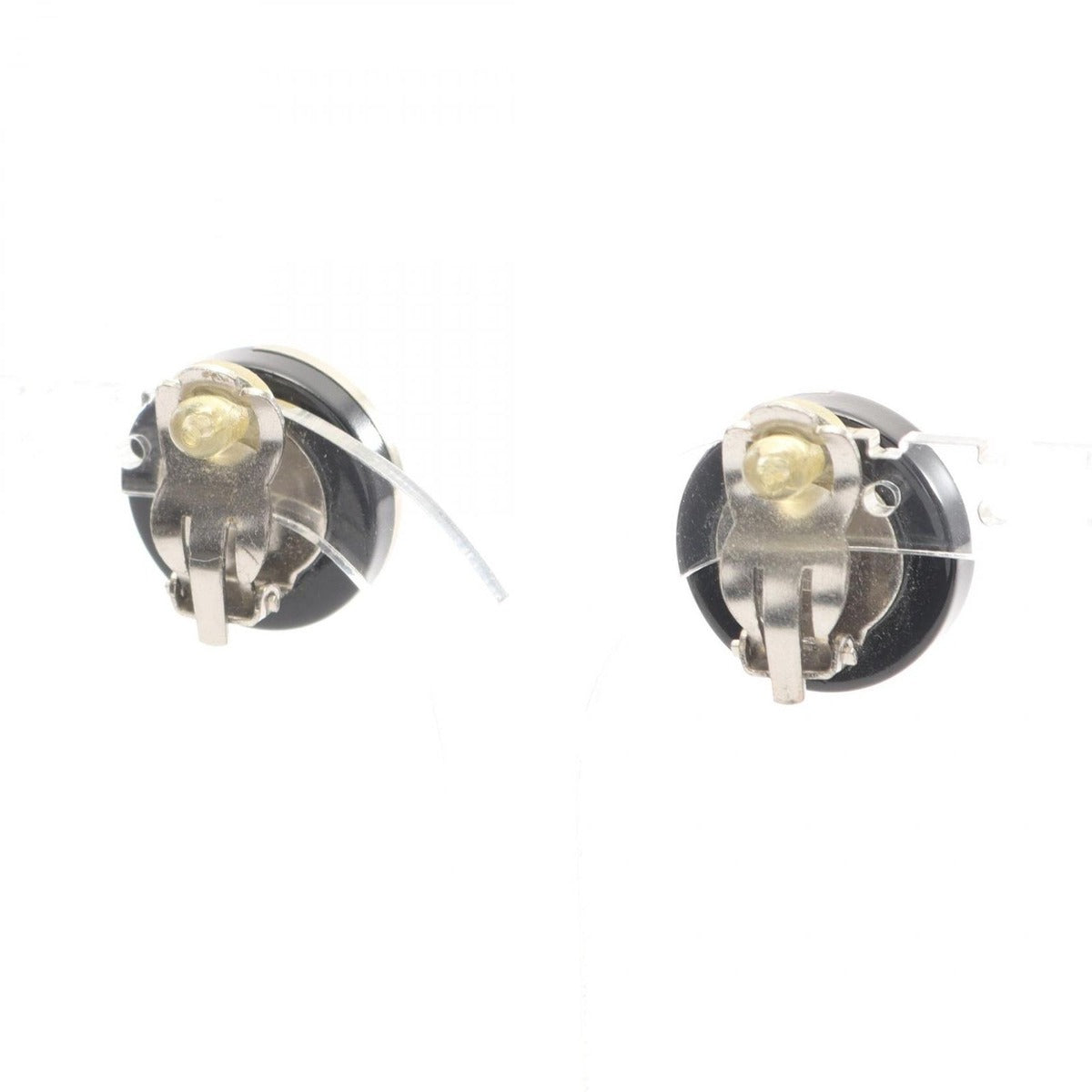 Chanel Earrings CC Logo Stainless Steel — view 2