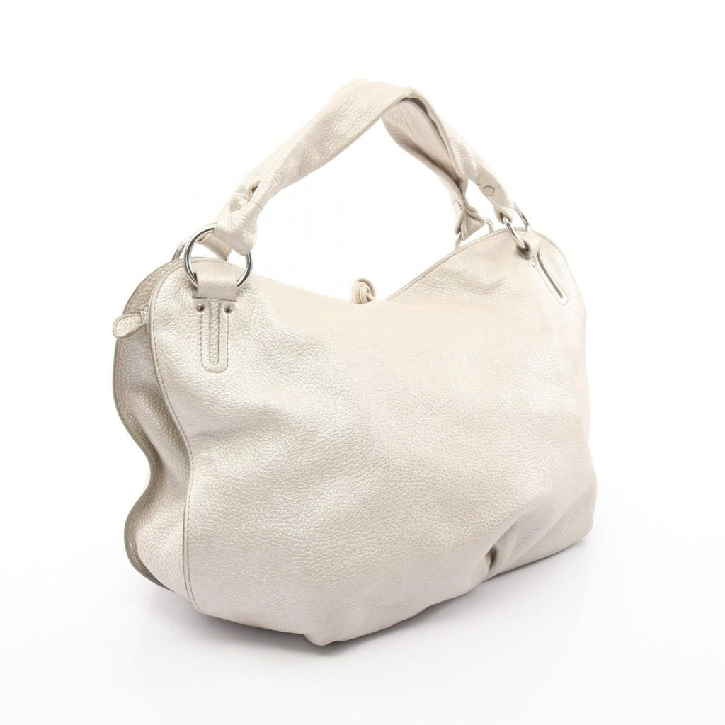 Celine Handbag Bittersweet Silver Leather — view 2