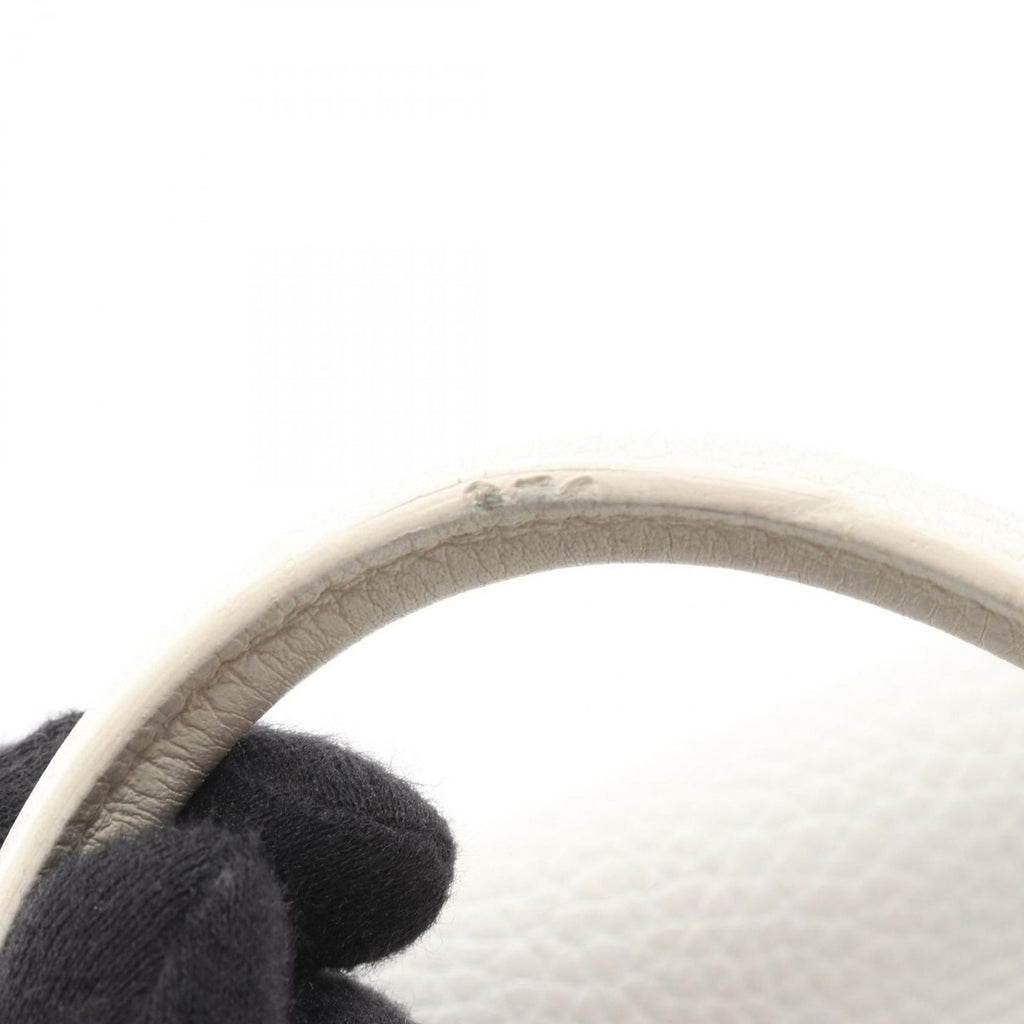 Hermes Handbag Bolide 35 White Leather Suit B — view 8