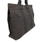 Hermes Tote Her Line Canvas Gray Silver — view 2