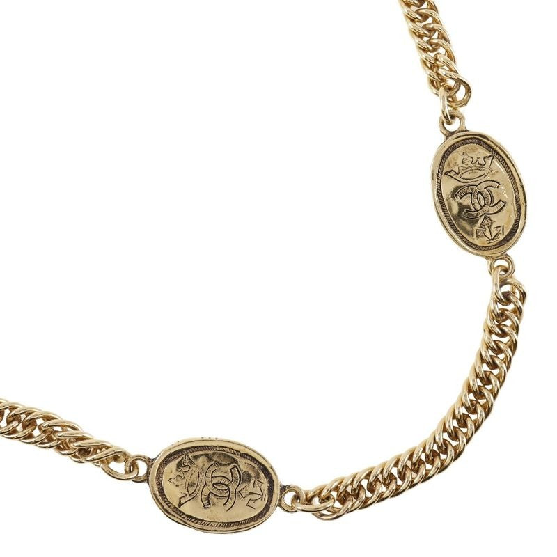 Chanel Gold Plated 26 111.6 g Necklace