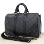 Louis Vuitton Monogram Eclipse Keepall Bandouliere 35 Shoulder Bag — view 2