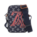 Louis Vuitton Monogram Ink Danube Shoulder Bag Bleu Marine