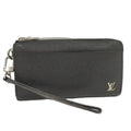 Louis Vuitton Zippy Dragonne Long Wallet Taiga Ardoise