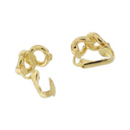 Dior Vintage Earrings Gold — view 3