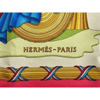 Hermes Liberte Egalite Fraternite Republique Francaise Carre Scarf — view 5