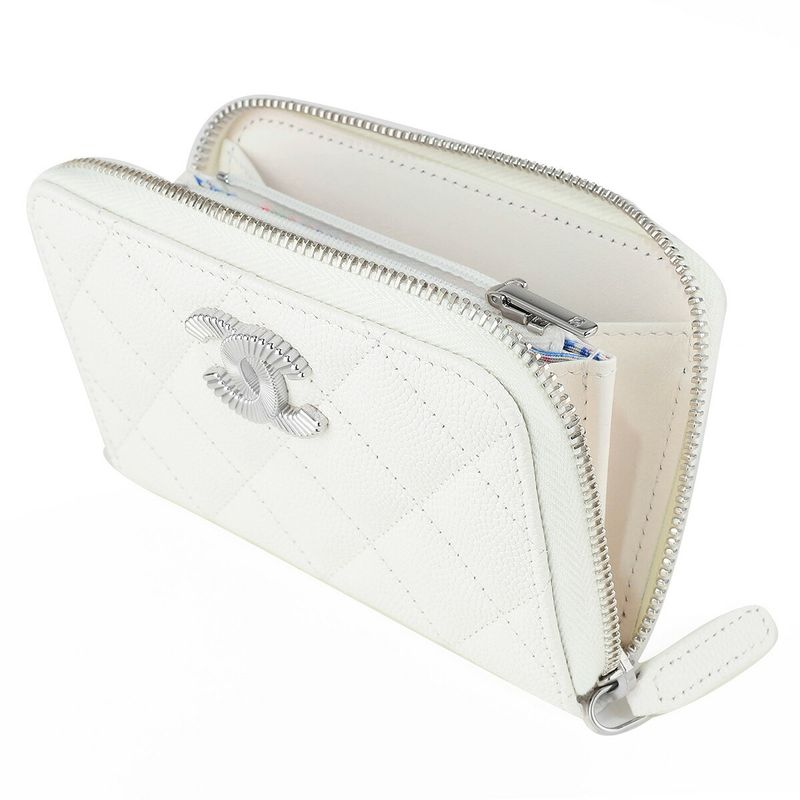 Chanel Coin Case White — view 4