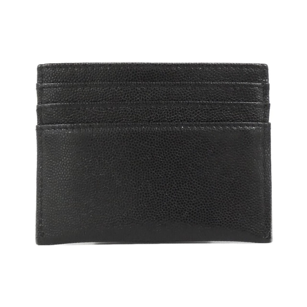 Chanel Card Case Card Holders Black — view 2