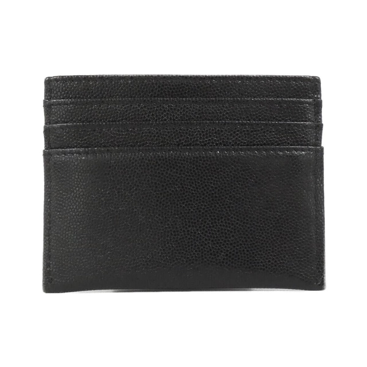Chanel Card Case Card Holders Black — view 2
