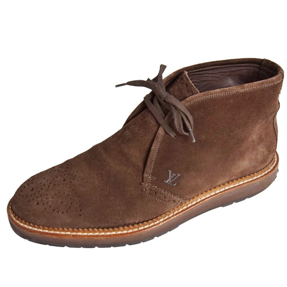 Louis Vuitton Boots Chukka LV Logo