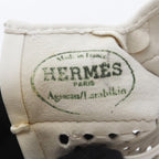 Hermes Gloves Lambskin White — view 3