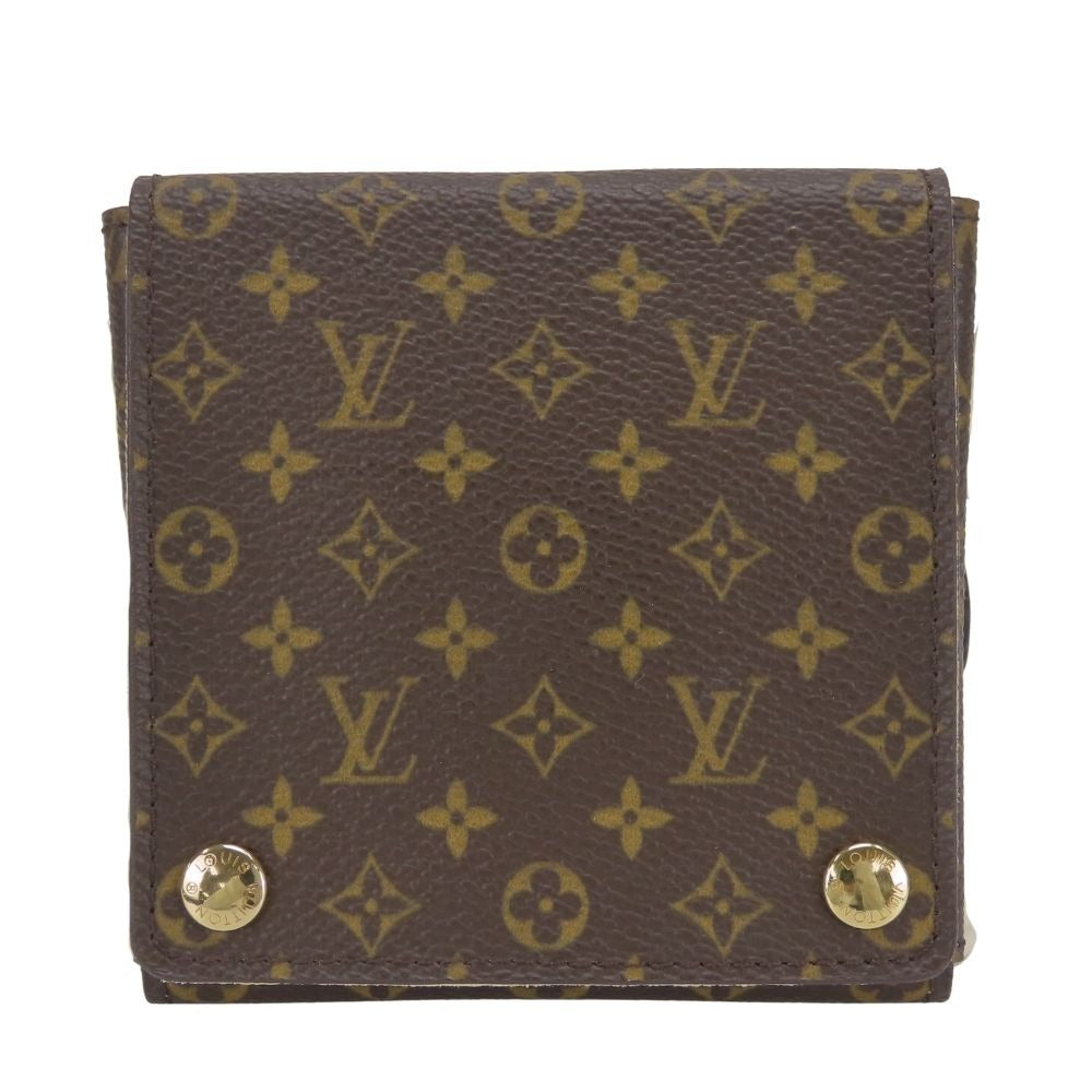 Louis Vuitton Case Monogram Brown Gold