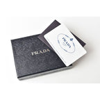 Prada Card Case Business Holder Saffiano Metal Blue 1 M0208 — view 2