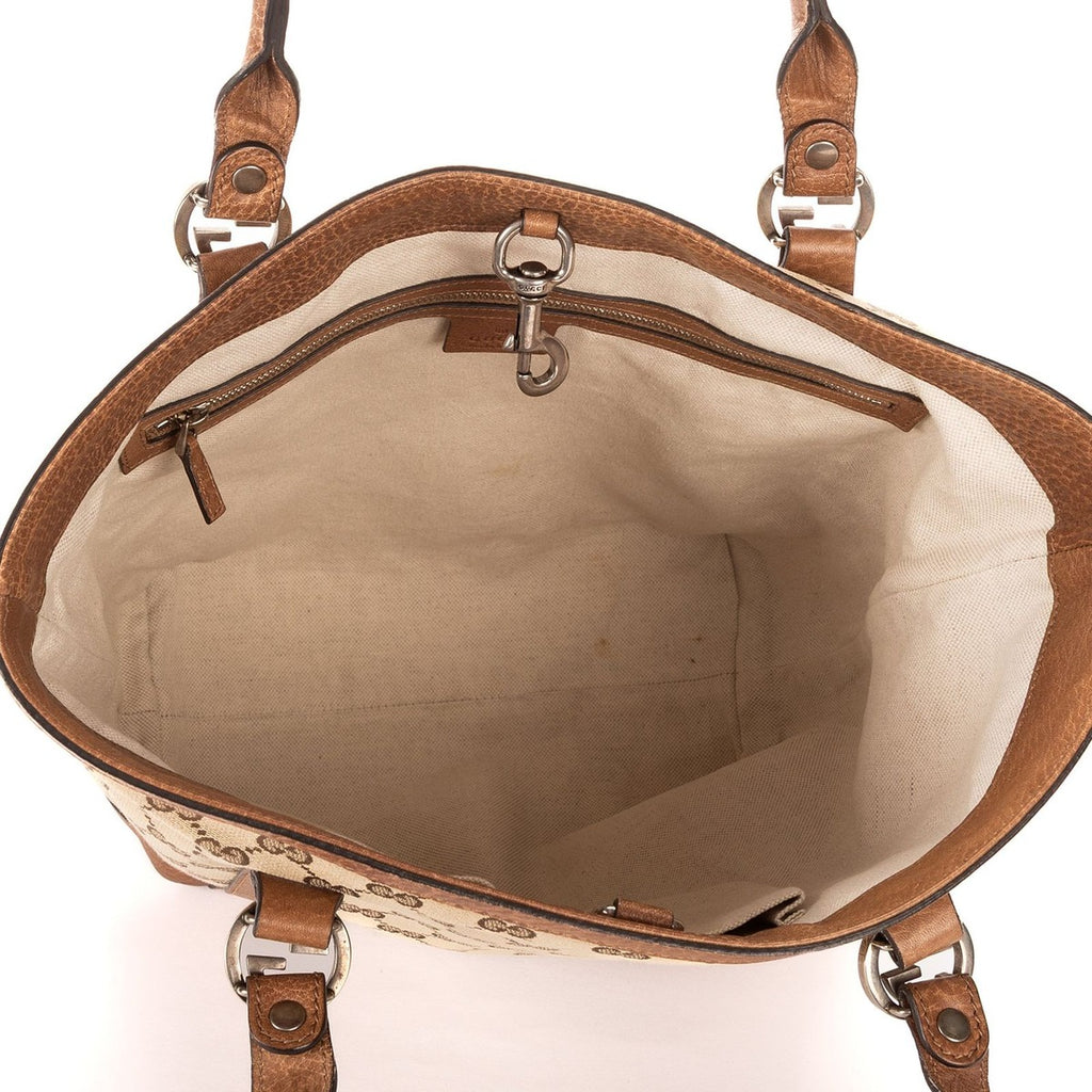 Gucci Miss GG Vertical Tobege Brown Canvas — view 9
