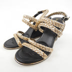 Chanel Sandals Black 36 — view 3