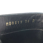 Christian Dior D-Circus Glitter Heel Boots Black 36 — view 6