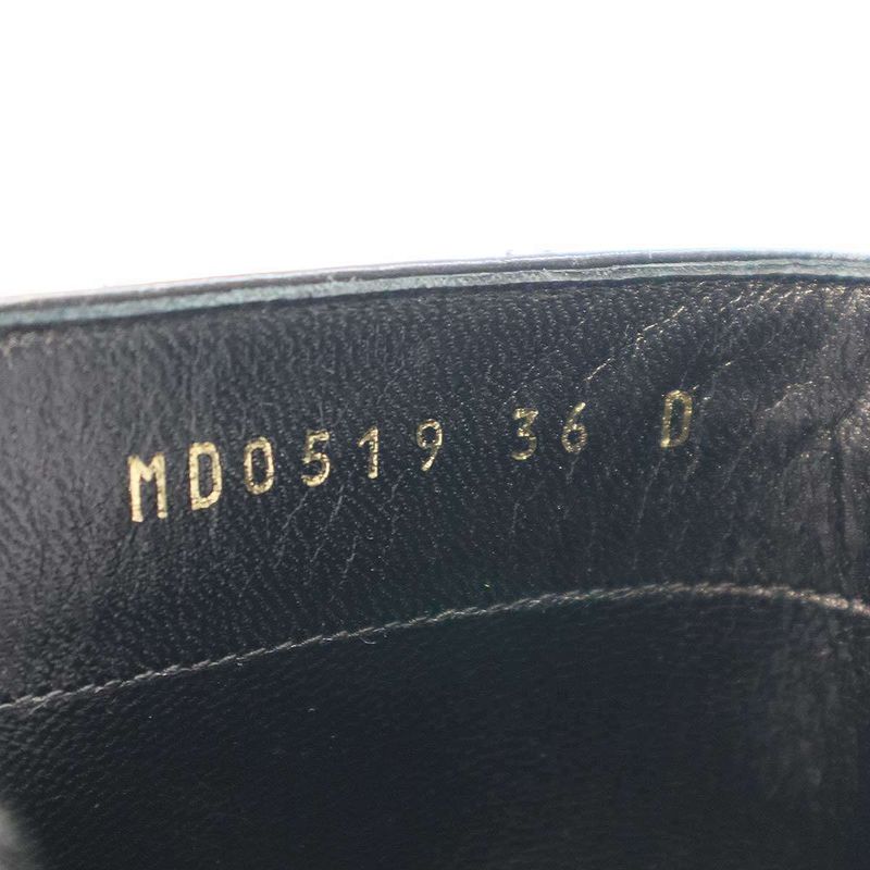 Christian Dior D-Circus Glitter Heel Boots Black 36 — view 6