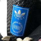 Gucci D9 Adidas Bowling Shoes Leather Boots Side Zip Trefoil Logo 6.5 Black — view 8