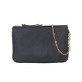 Louis Vuitton Monogram Empreinte Pochette Double Zip Shoulder Bag Leather