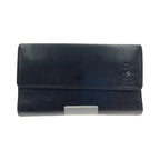 Chanel Camellia Butterfly Flap Wallet Long Black