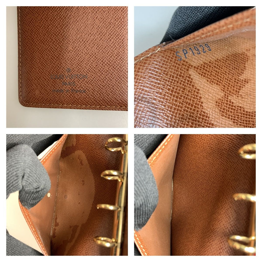 Louis Vuitton Monogram Agenda PM Notebook Cover Brown — view 9