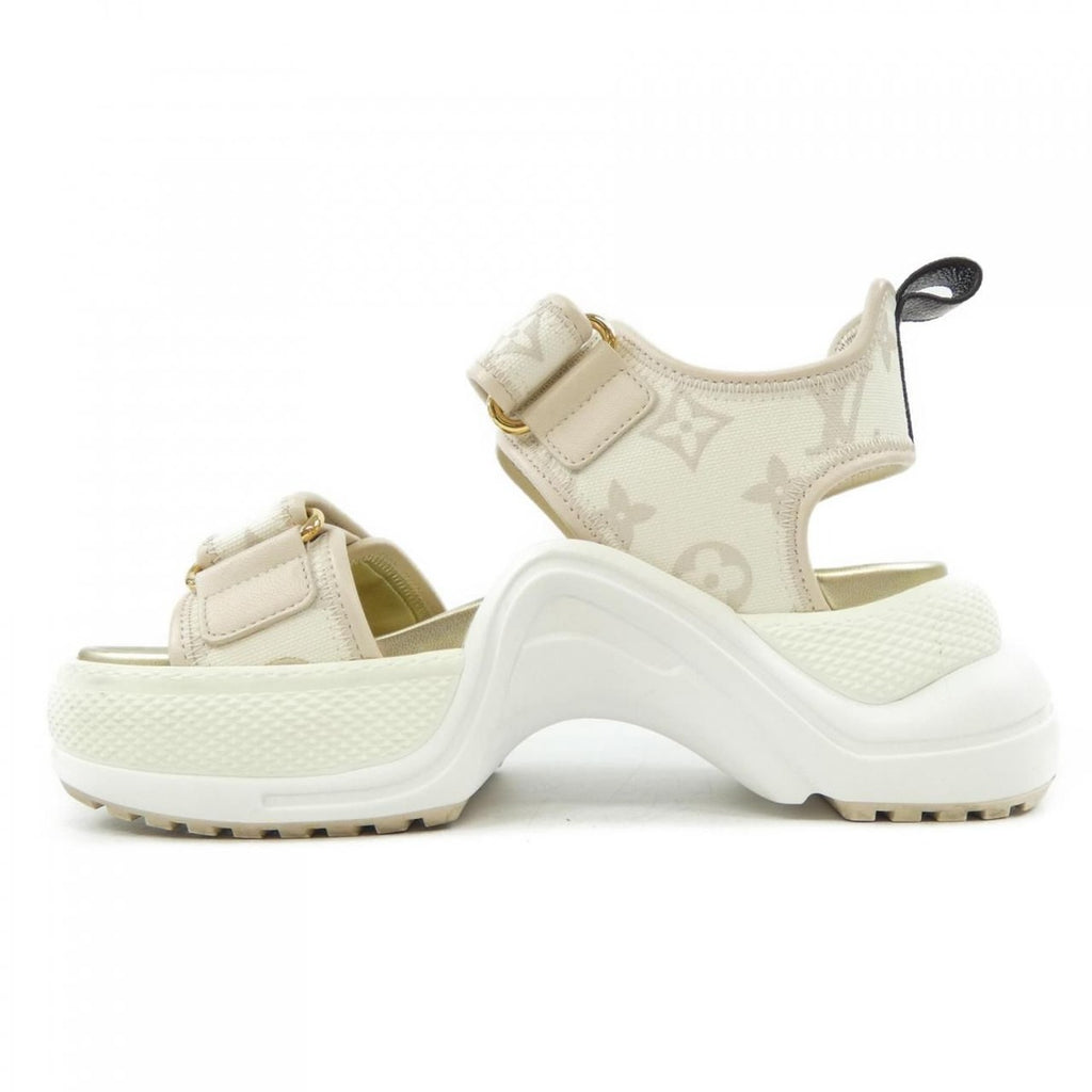 Louis Vuitton Monogram Denim LV Arc Light Line Sandals — view 2