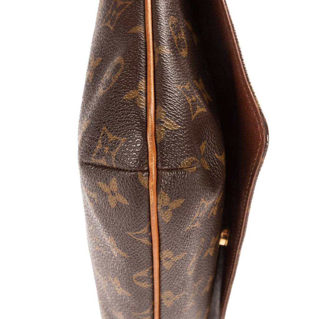 Louis Vuitton Musette Tango Brown Monogram Canvas Shoulder Bag — view 7