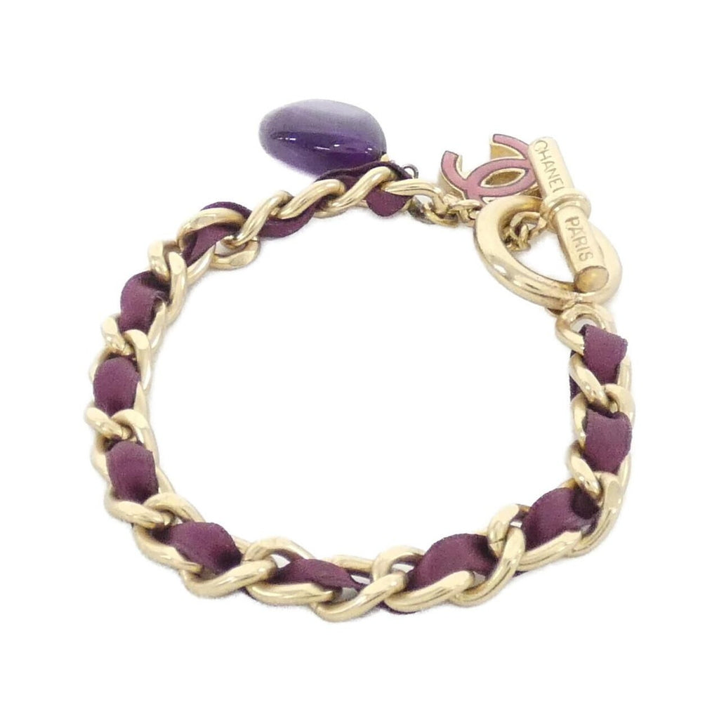 Chanel Vintage Bracelet Satin Gold — view 2
