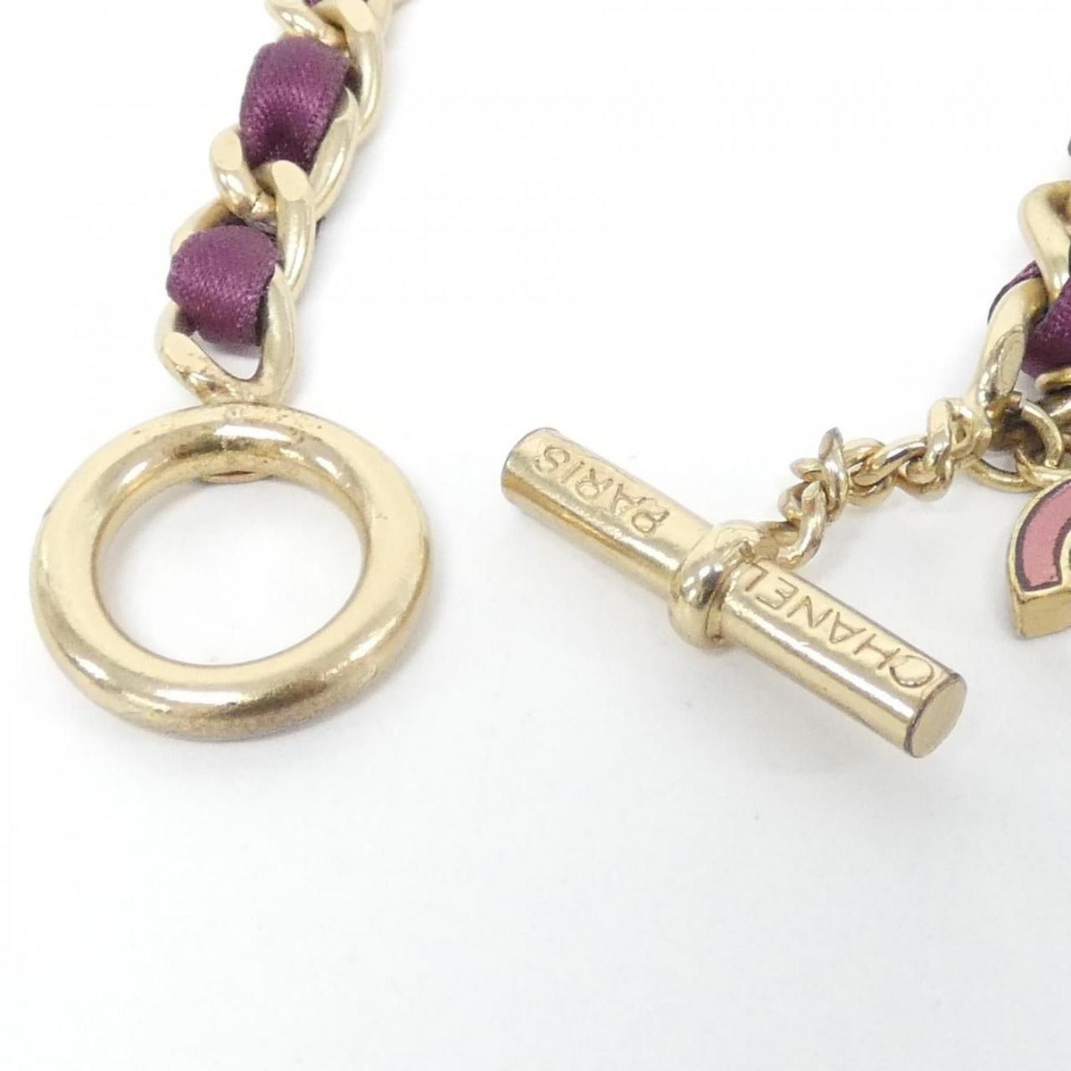 Chanel Vintage Bracelet Satin Gold — view 7