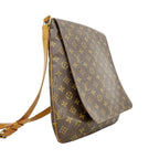 Louis Vuitton Shoulder Bag Monogram Musette Brown — view 2