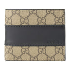 Gucci Coin Case GG Supreme Beige Black