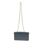 Louis Vuitton Monogram Empreinte Pochette Felicie Marine Rouge — view 5